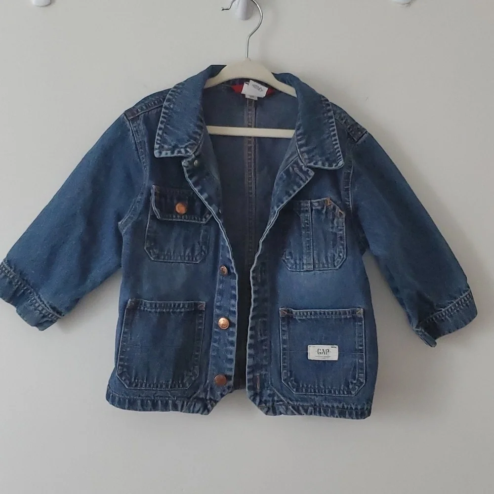 Vintage Gap Relaxed Denim Jacket 2T